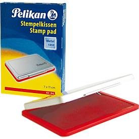 Pelikan, PELIKAN Metall-Stempelkissen rot 331025 Gr.2 11x7cm