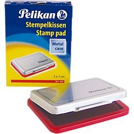 undefined, PELIKAN Metall-Stempelkissen rot 331181 Gr.3 7x5cm