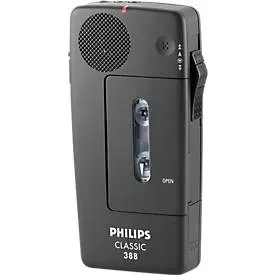Philips, Philips Diktiergerät mit Kassette Pocket Memo LFH388 Schwarz