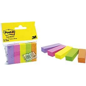 Post-it, POST-IT Marker 15x50mm 670/5 5-farbig/5x100 Blatt