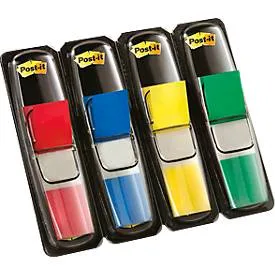 Post-it, POST-IT Index schmal 11.9x43.2mm 683-4 4-farbig ass./4x35 Blatt