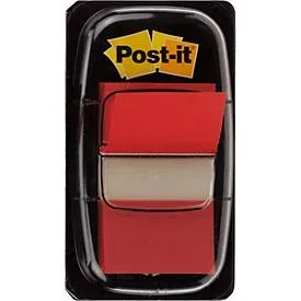 Post-it, POST-IT Index Tabs 25,4x43,2mm 680-1 rot/50 Tabs