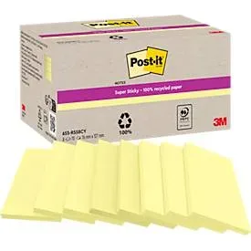 Post-it, Super Sticky Rec 76x127 gelb