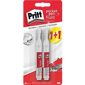Henkel, Pritt Kleben Pritt Korrektur Pocket Pen flüssig, 2 8 ml