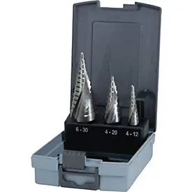 RUKO, RUKO 101026RO HSS Stufenbohrer-Set 3teilig 3-Flächenschaft 1 Set