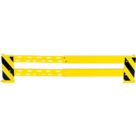 Rammschutz-Planken mit Rammschutzecken, variabel 1150-2030 mm