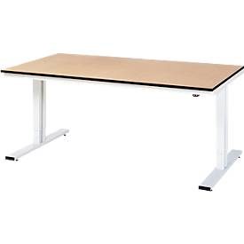 RAU, RAU elektrisch höhenverstellbarer Werktisch Serie adlatus 300, HxBxT 720-1.120 x 2.000 x 1.000 mm, MDF Arbeitsplatte