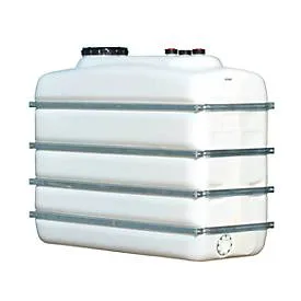 GRAF, Graf Chemikalientank mit Stahlblech-Bandagen, 4.000 Liter