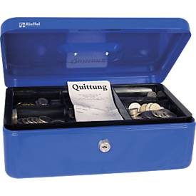 RIEFFEL, RIEFFEL Geldkassette Valorit VTGK3BLAU 8,2x26,2x19,2cm blau