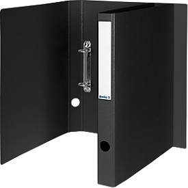 Biella, BIELLA Ringhefter Viria 25mm 151403.02 schwarz, 2-Ring A4
