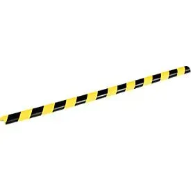 DURABLE, Durable 1115130 Rohrschutz Schwarz, Gelb (L x B x H) 1000 x 50 x 25 mm