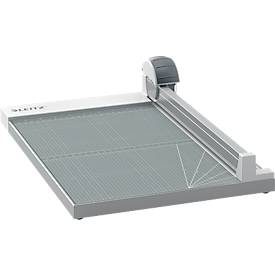Leitz, Leitz Precision Office Papierschneider 9027 A4+ 381 mm Einziehbare rotierende Klinge Gerad-, Wellen- und Perforationsschnitt Grau 15 Blatt