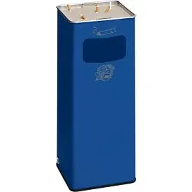 VAR, VAR® Ascher-Abfall-Kombination, Standmodell, 31,7 Liter, enzianblau