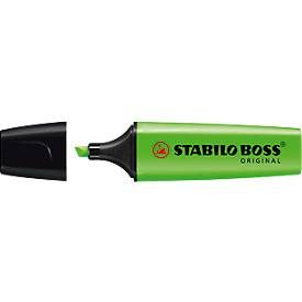 STABILO, STABILO Boss Marker Original 2-5mm 70/33-10 gr&uuml;n 10 St&uuml;ck