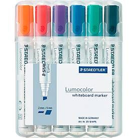 STAEDTLER, STAEDTLER Whiteboard-Marker Keilspitze 5,0 mm Mehrfarbig