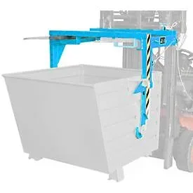 Bauer, Traverse für Bauer® Stapelbarer Kippbehälter, Volumen 2 m³, RAL 5012 lichtblau