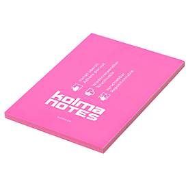 Kolma, Kolma Notizzettel NOTES A6 Pink, 100 Blatt