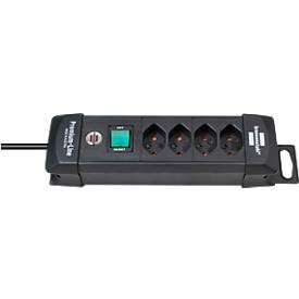 Brennenstuhl, Brennenstuhl 5112014 Steckdosenleiste mit Schalter 4fach Schwarz CH-Stecker