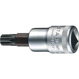 Stahlwille, Steckschlüsseleinsatz 54 X 1/2 Zoll Innen-Vielzahn M10 L.60mm STAHLWILLE