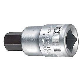 STAHLWILLE Steckschlüsseleinsatz 59 3/4 Zoll Innen-6-kant SW 22mm L.80mm