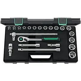 Stahlwille, Stahlwille 52/16/6QR KN Steckschlüsselsatz 1/2 (12.5 mm) 22teilig 96031480