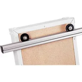 Stecktafel, Wandprofil, 330 mm lang