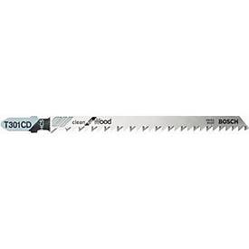 Bosch Accessories, Bosch Accessories 2608637590 Stichsägeblatt T 301 CD Clean for Wood, 5er-Pack 5 St.