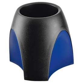 HAN, HAN Stiftehalter Delta Kunststoff Schwarz, Blau 9,9 x 9,9 x 9,4 cm
