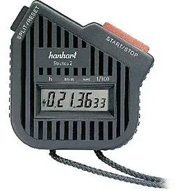 Stoppuhr Stratos 2 1/100 Sek.dig.HANHART