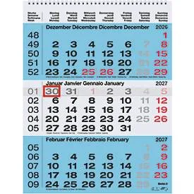 Biella, Biella - 3-Monatskalender, 320X490MM, Blau