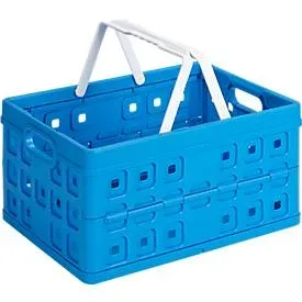 SunWare, sunware Klappbox 32 L Blau, Weiß Polypropylen (PP) 49 x 24,5 x 36 cm