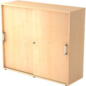 Hammerbacher, Hammerbacher Schiebetürenschrank 3FH CE Ahorn 1.200 x 400 x 1.100 mm