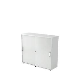 Hammerbacher, Hammerbacher Schiebetürenschrank 3FH CE Grau 1.200 x 400 x 1.100 mm