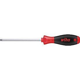 Wiha, Wiha SoftFinish Werkstatt Innen-Sechskantschraubendreher Schlüsselweite (Metrisch): 4 mm Klingenlänge: 100 mm