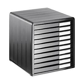 Rotho, Rotho Bürobox Timeless Anthrazit | 32 × 29 × 34.5 cm