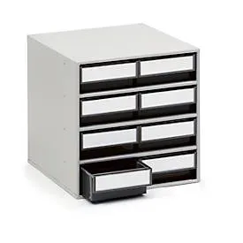 Schubladenmagazin 0840 ESD, 8 Schubladen