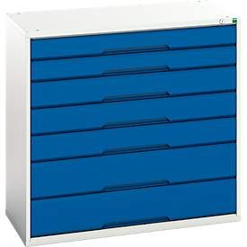Bott, bott verso Schubladenschrank, mit 7 Schubladen, BxTxH: 1050 x 550 x 1000 mm