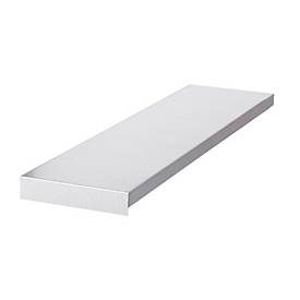 Schulte Lagertechnik Stahlpaneel für Palettenregale, Stärke 1,5 mm, B 325 x H 40 mm, für Regaltiefe 1100 mm, verzinkt, bis 320 kg