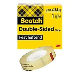 Scotch, SCOTCH Tape 665 12mmx22,8mm 6651223K doppelseitig