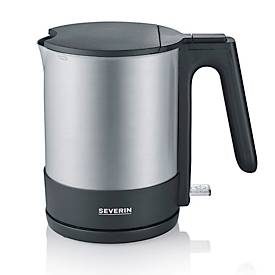 Severin, Severin Wasserkocher WK 3409; 1700 ml, 16x21.5x24 cm (BxHxT); edelstahl/schwarz