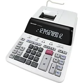 Sharp, SHARP Tischrechner Strom CS2635LW beige 12-stellig