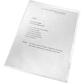 Leitz, LEITZ Sichh&uuml;lle Recycle A4 4001-30-03 transparent, 140my 25 St&uuml;ck