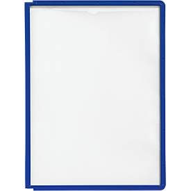 DURABLE, DURABLE Sichttafeln Sherpa® DIN A4 Dunkelblau Polypropylen 5 Stück
