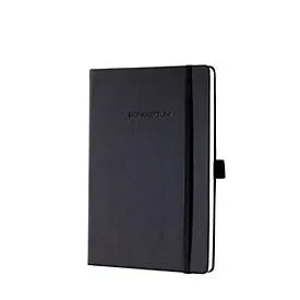 CONCEPTUM, CONCEPTUM Notizbuch A5 CO121 kariert, 80g, 194 Bl. schwarz