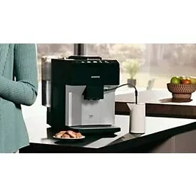 Siemens, Siemens TP511D01 Kaffeevollautomat – schwarz / grau