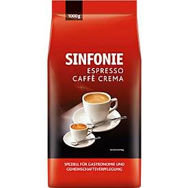 Sinfonie, Sinfonie Kaffeebohnen Espresso Caffee Crema 1 kg