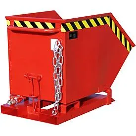 Späne-Kippmulde SKK 250, rot