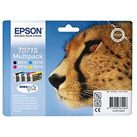 Epson, Epson E715 Druckerpatronen XL bk - Epson T0715, C13T07154010 für z.B. Epson Stylus DX 7400, Epson Stylus SX 210, Epson Stylus D 120