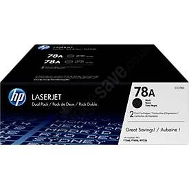 HEWLETT PACKARD, HEWLETT PACKARD - HP Toner-Modul 78A schwarz CE278AD LaserJet Pro P1566 2 Stück, One Size