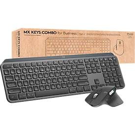 Logitech, Logitech Tastatur- und Maus-Set "MX Keys Combo for Business 2. Gen"